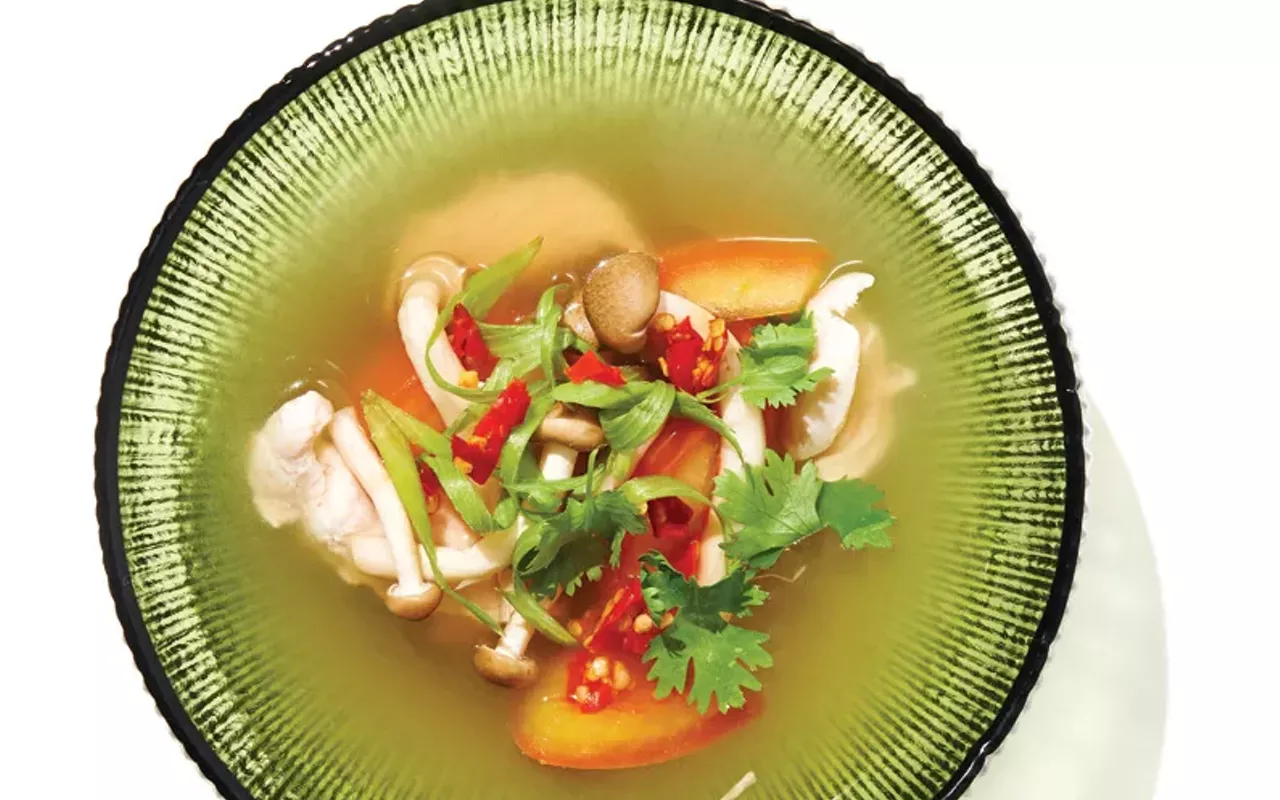 chicken tom yum from fork & stix