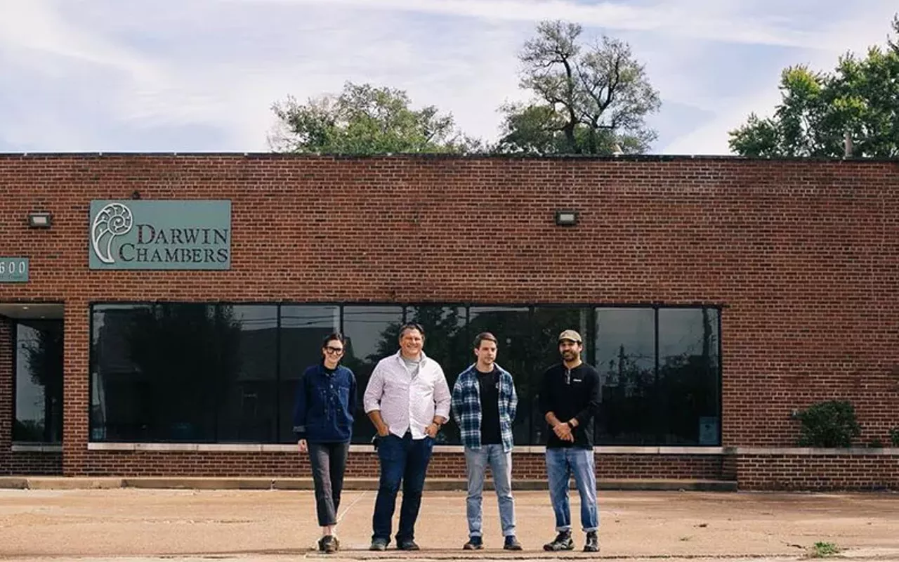 blueprint coffee owners from left to right: nora brady, mike marquard, kevin reddy, mazi razani