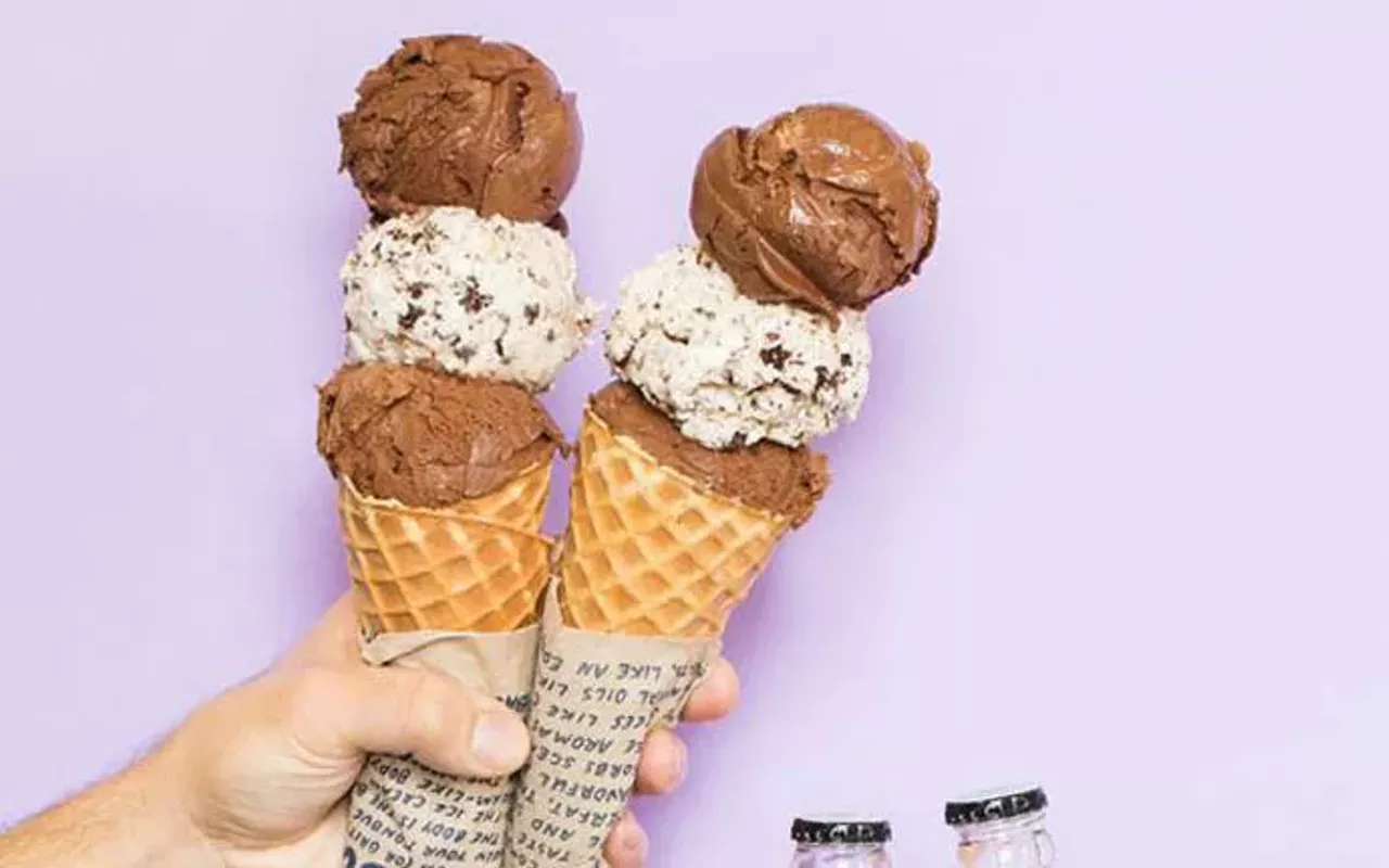 ice cream bouquet at jeni's splendid ice creams
