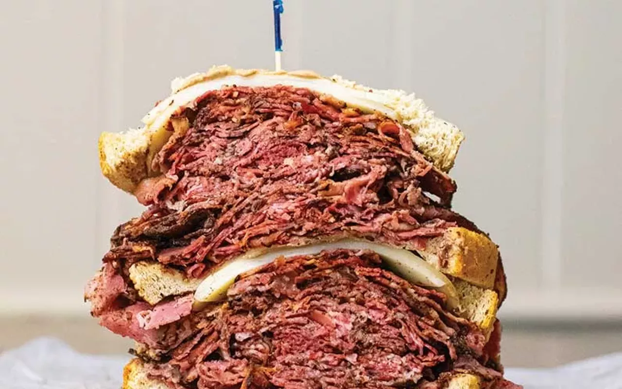 carl's deli's famous pastrami sandwich