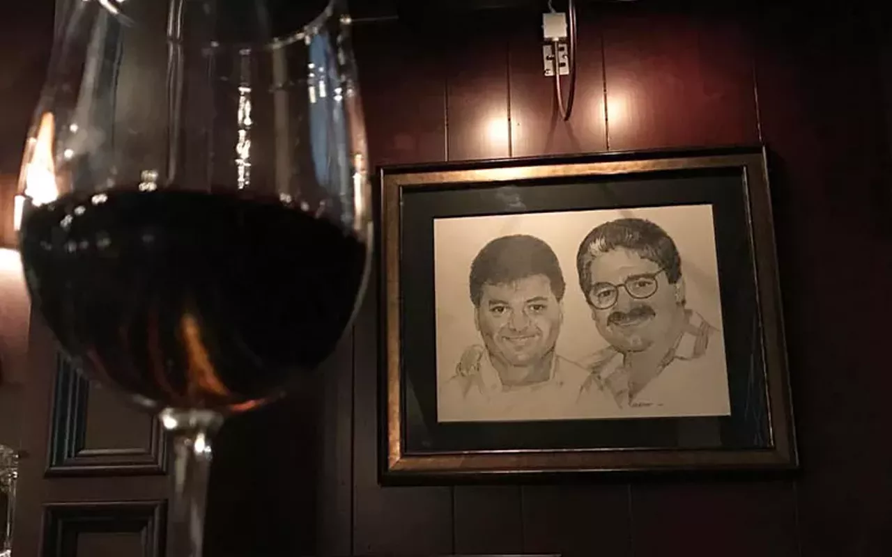 charlie gitto jr., left, and charlie gitto sr.