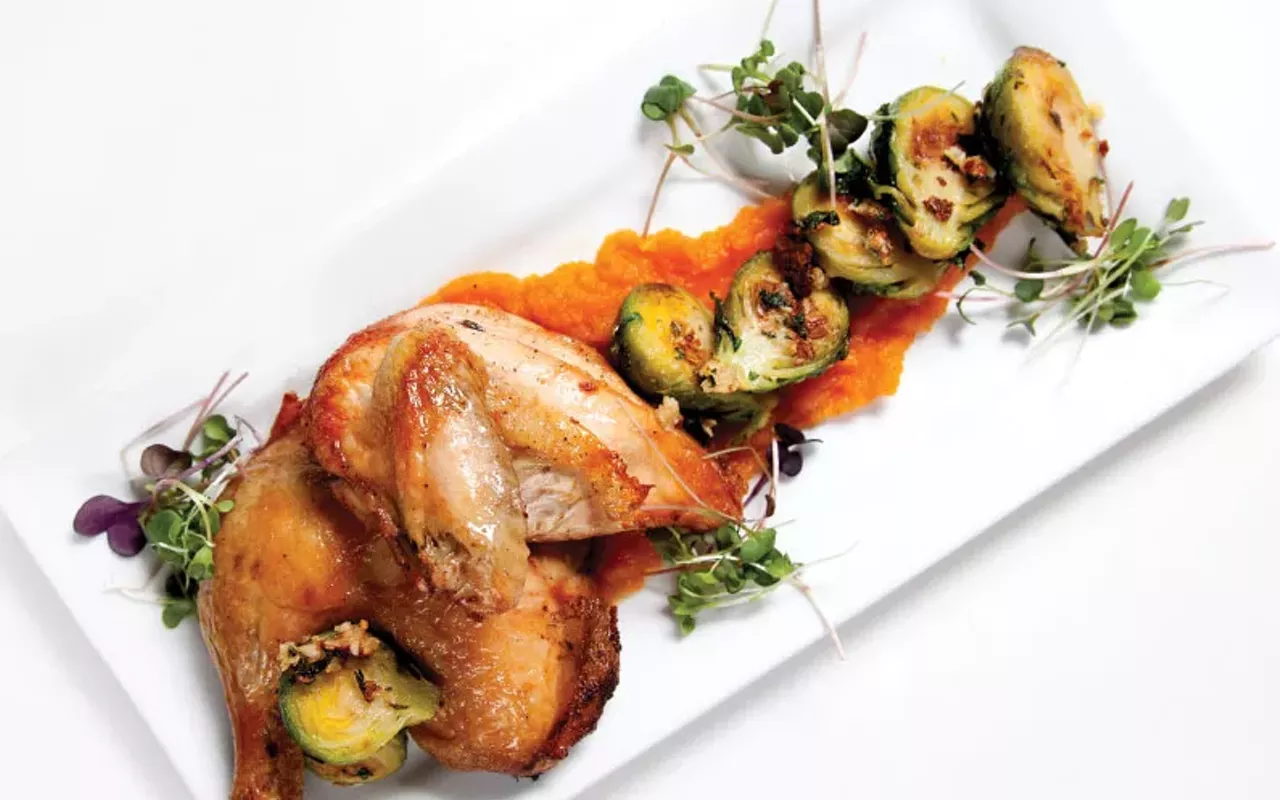 roast chicken at ibby's