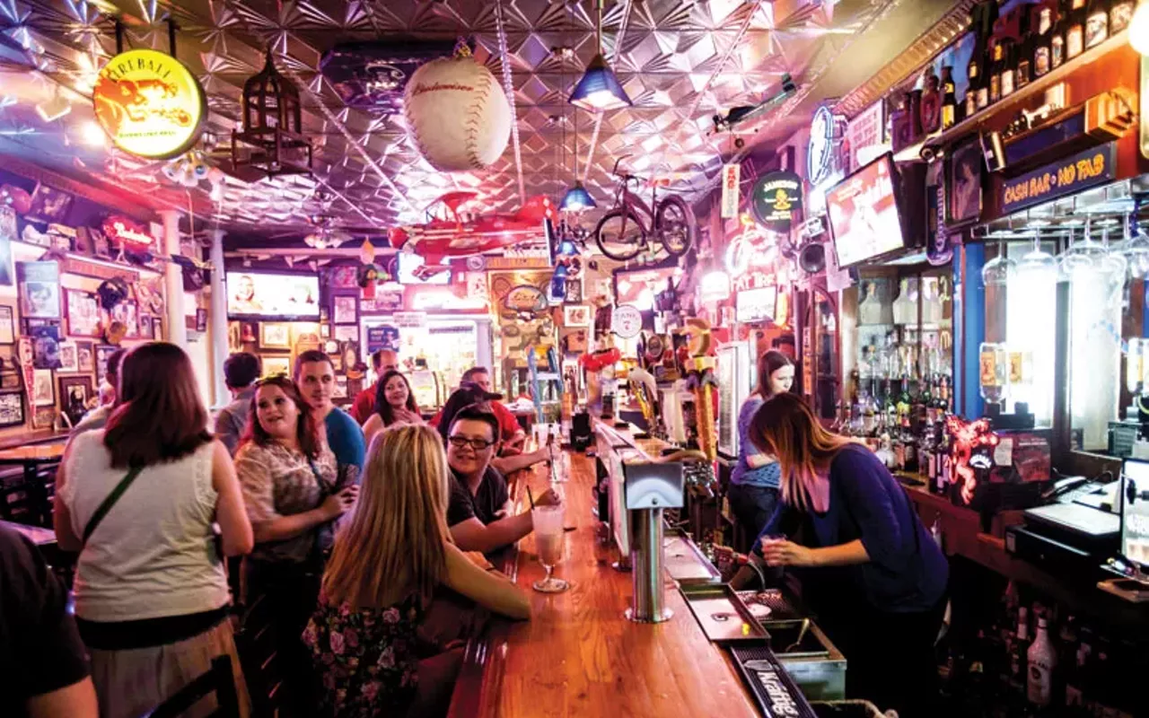 interior of stella blues in south city